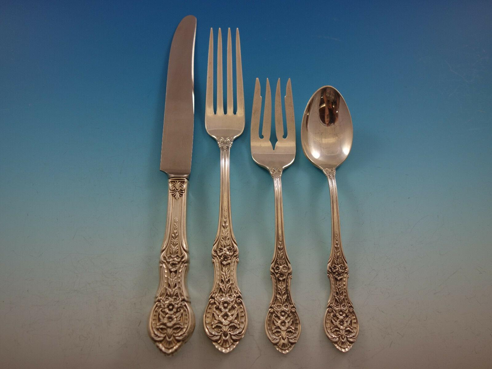 Servicio de cubiertos Springtime by International Sterling Silver, 36 piezas en Excelente estado para la venta en Big Bend, WI