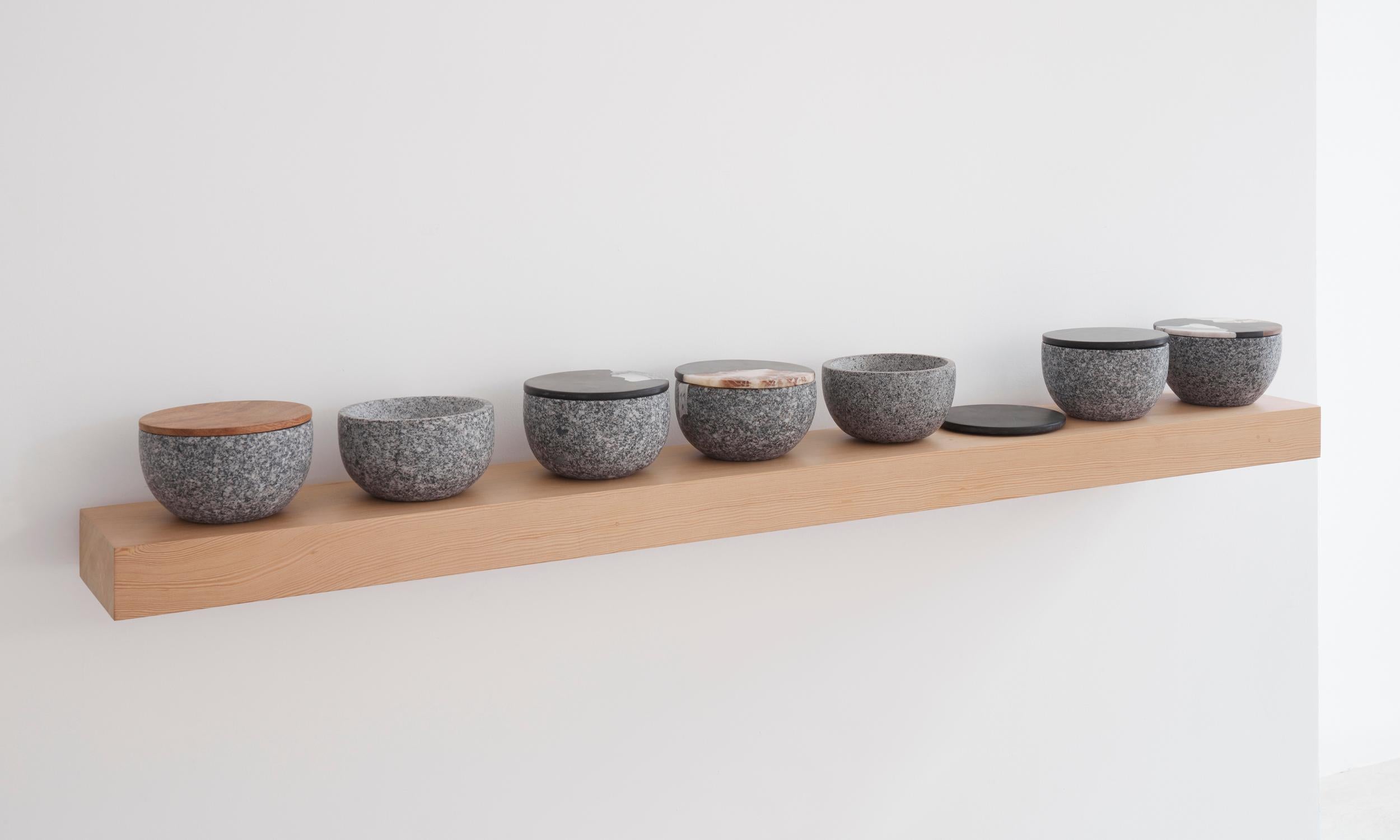 Hand-Carved Sprouter Pot by Estudio Rafael Freyre