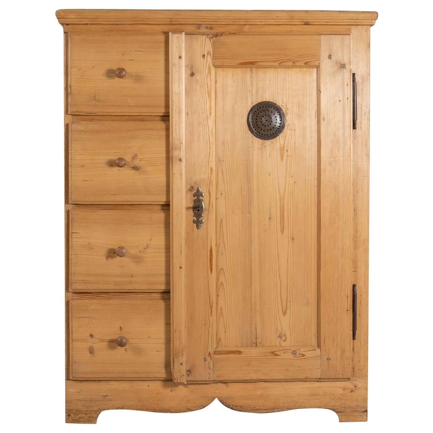 Spruce Cupboard, Switzerland, circa 1800 For Sale