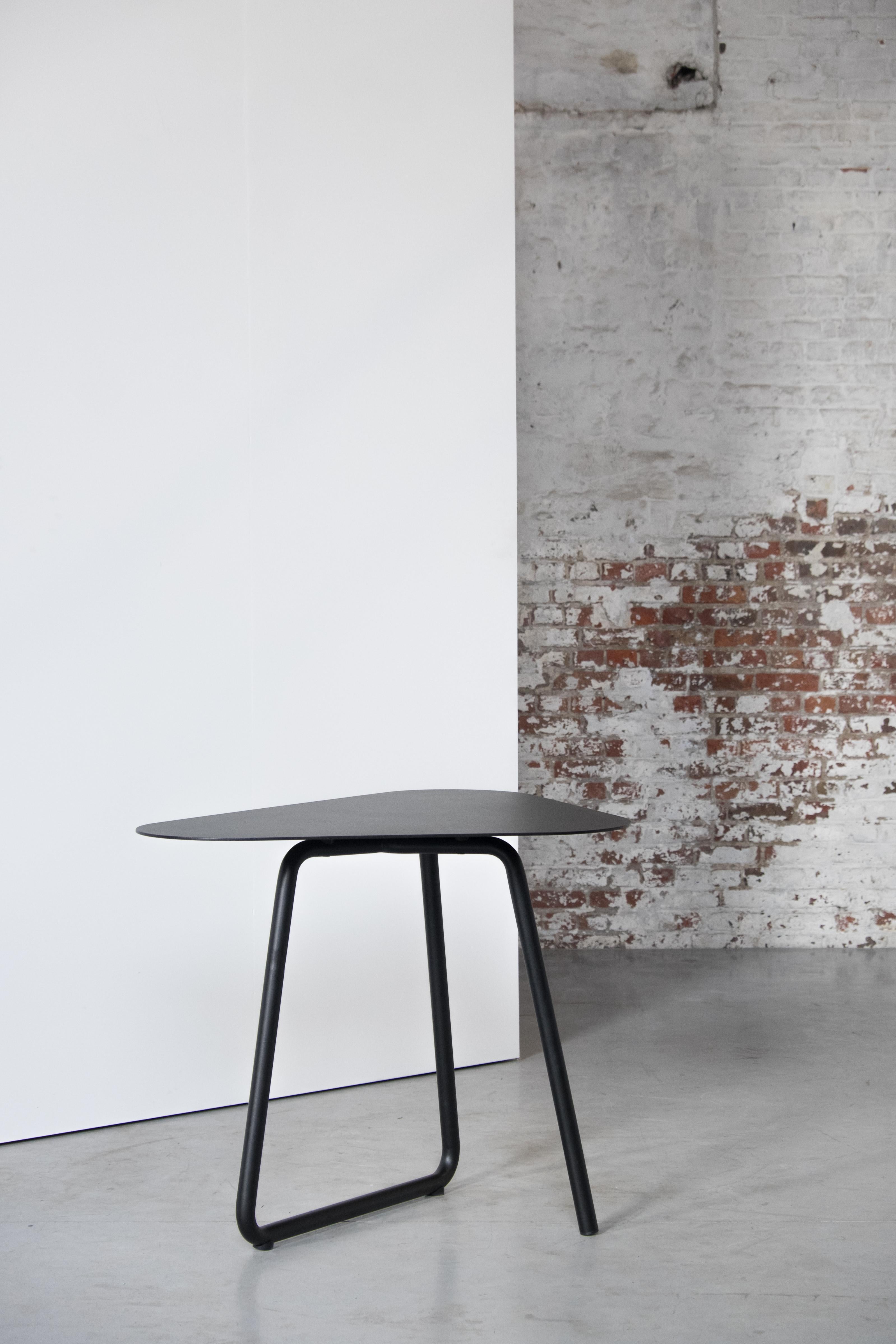 Post-Modern SPT Black Table by Atelier Thomas Serruys For Sale