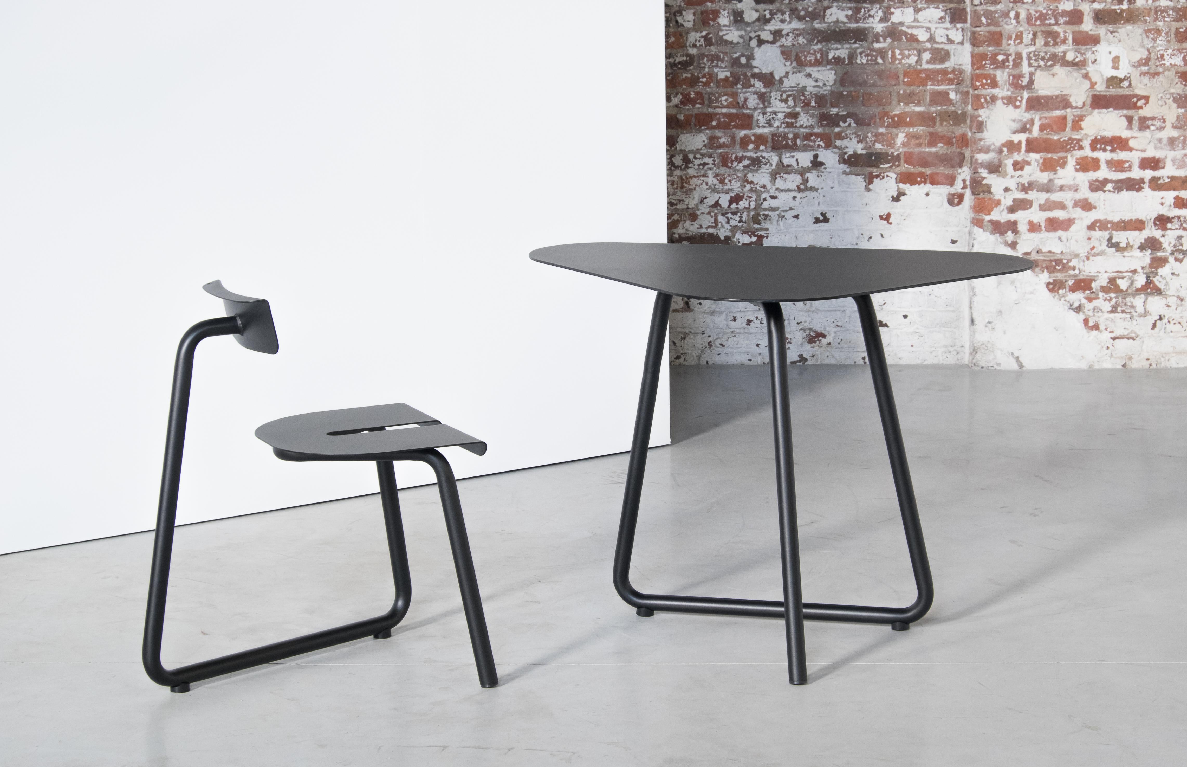 SPT Black Table by Atelier Thomas Serruys For Sale 1