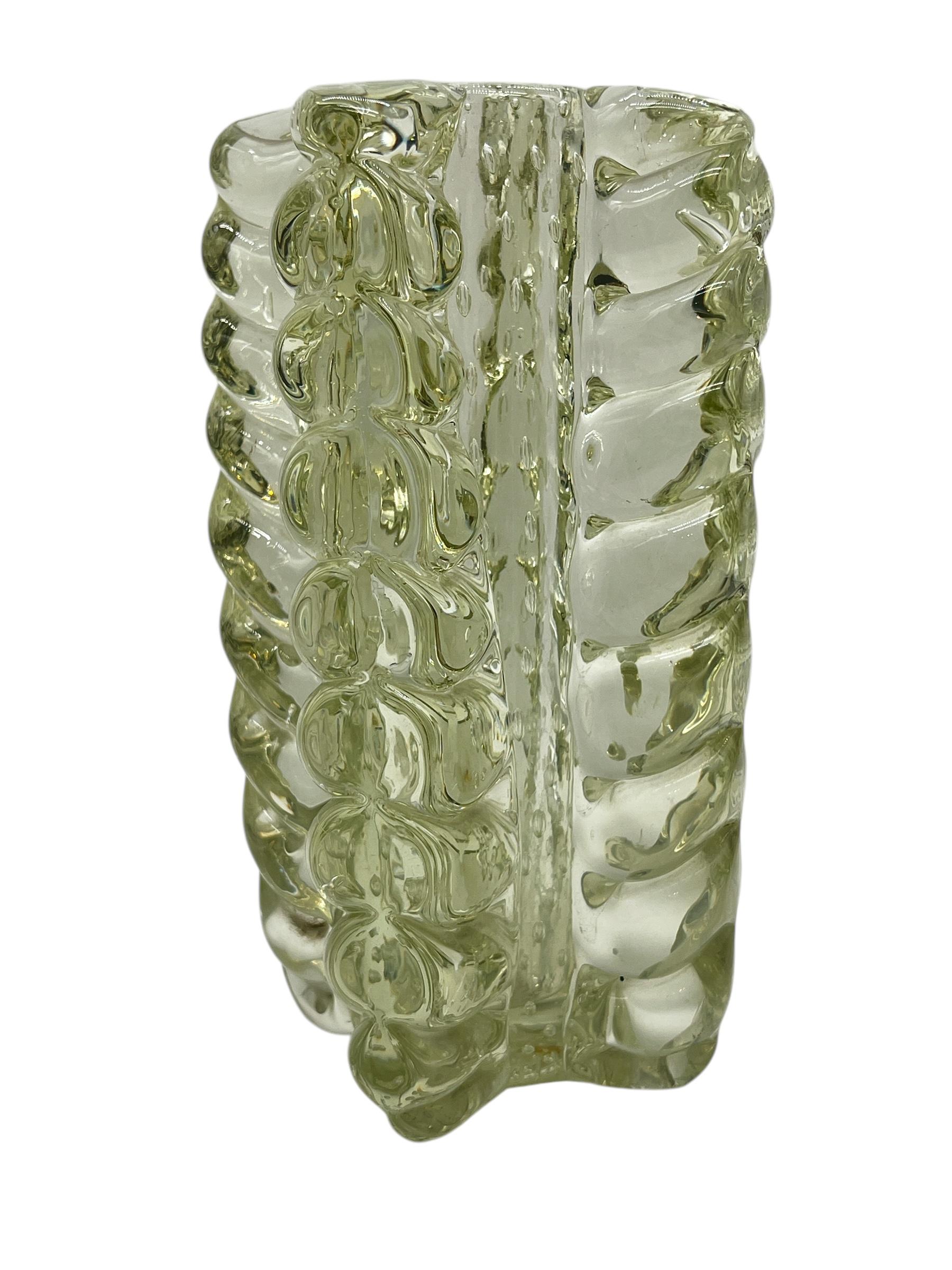 Vaso in vetro 