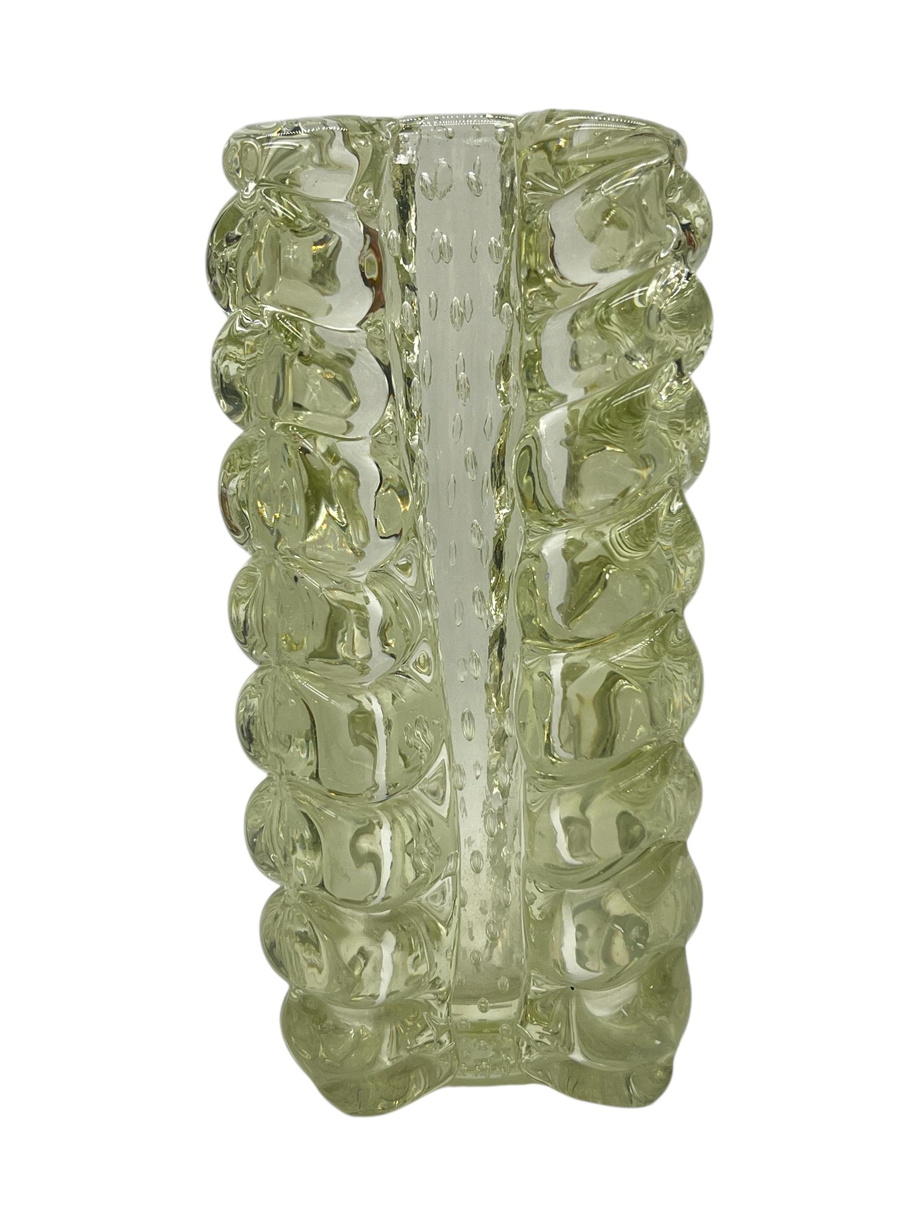 Mid-Century moderno Vaso in vetro 