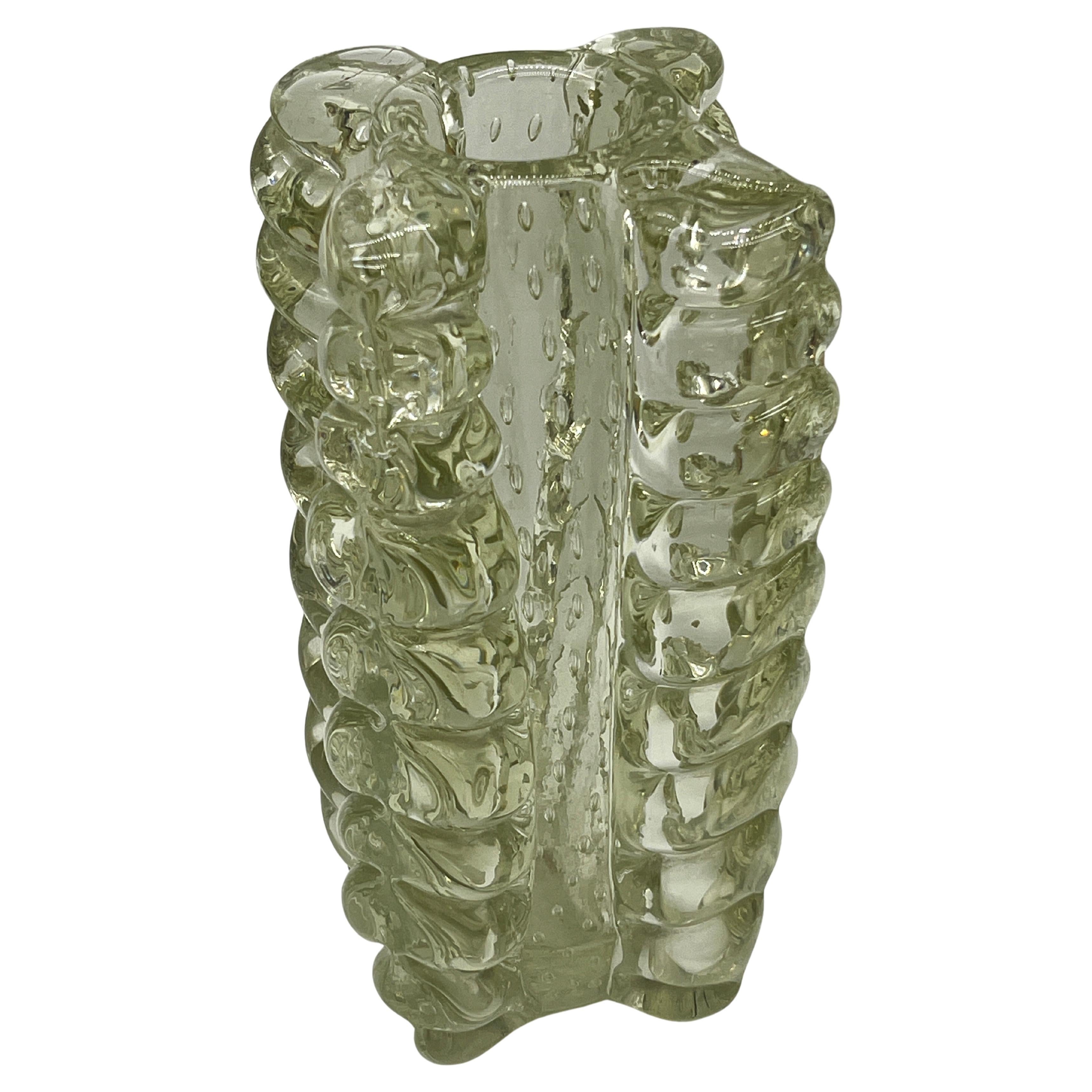 "Spuma di Mare" Glass Vase by Ercole Barovier for Barovier & Toso