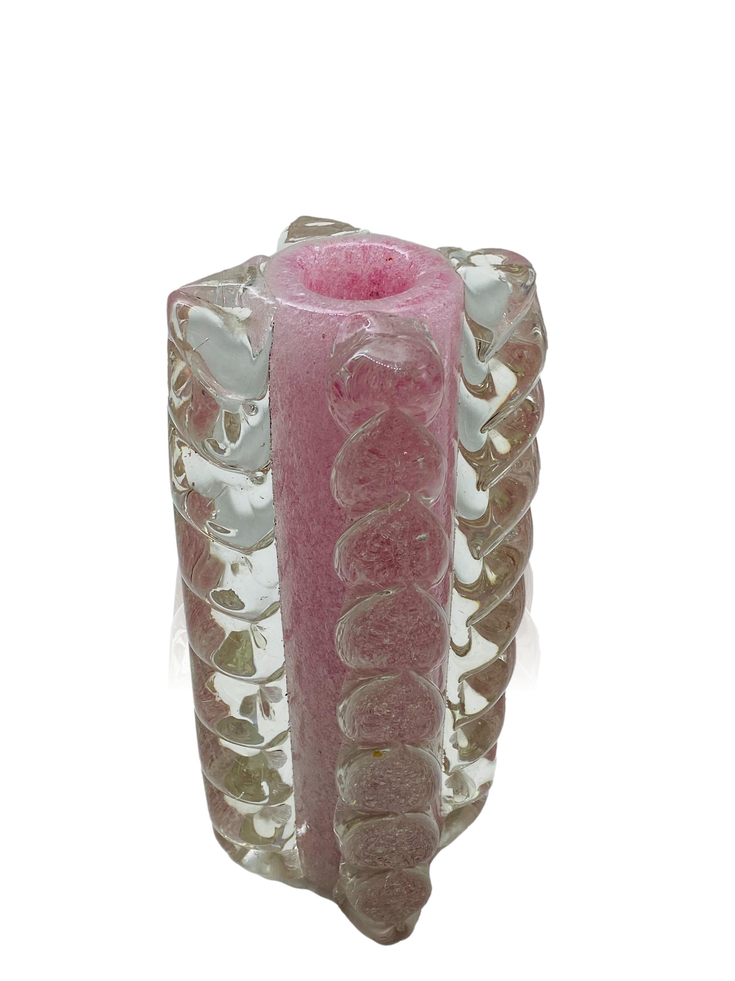 Mid-Century Modern Spuma di Mare Vase by Ercole Barovier for Barovier & Toso, Italy, 1938-1940 For Sale