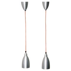 Spun Aluminum Hanging Lamps by Dijkstra