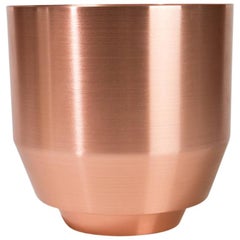 Spun Planter, Copper