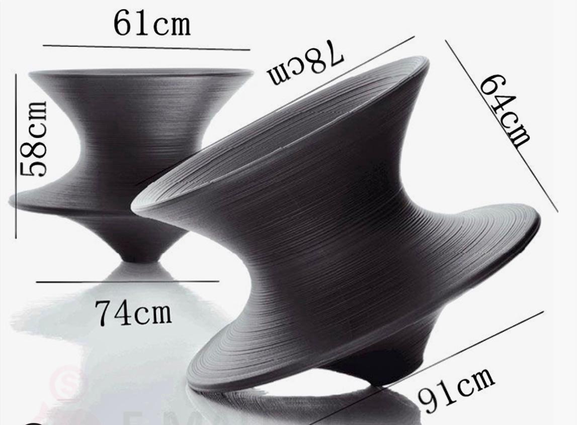 Spun Rotating Chair by Thomas Heatherwick for Magis For Sale 3