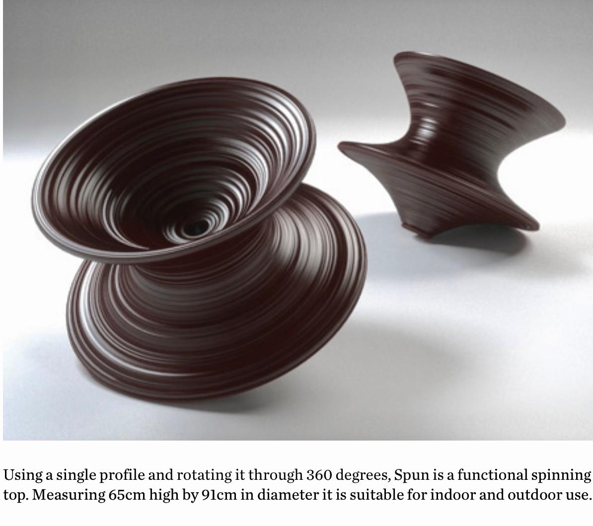Modern Spun Rotating Chair by Thomas Heatherwick for Magis For Sale