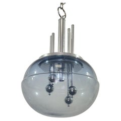 Sputnik Big Ball Space Age Suspension Lamp 70s Design