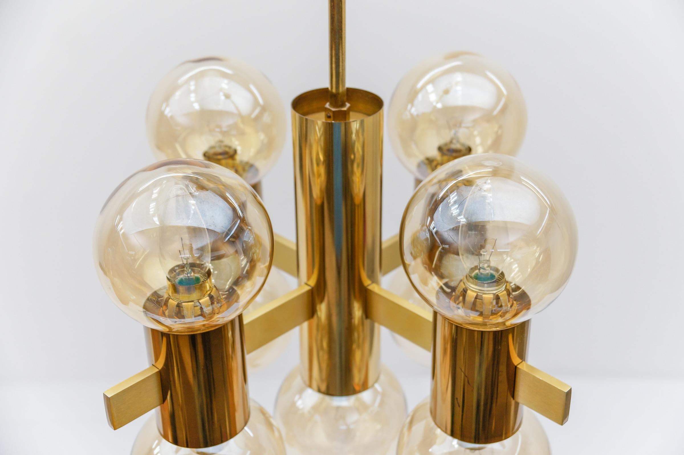Lámpara de techo Sputnik de Hans-Agne Jakobsson, años 60 en venta 7