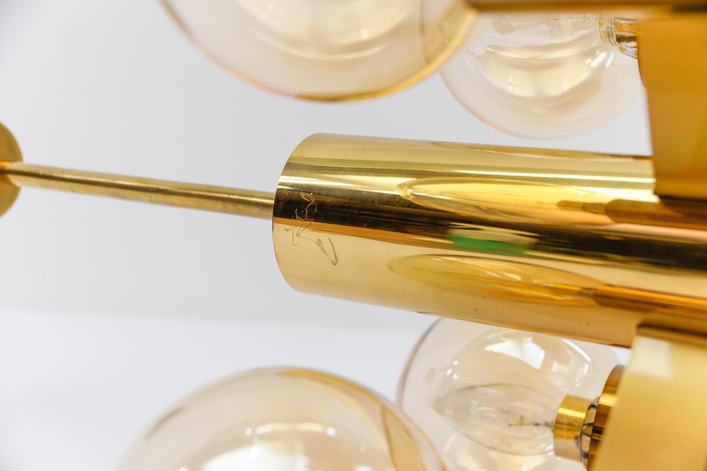 Lámpara de techo Sputnik de Hans-Agne Jakobsson, años 60 en venta 13