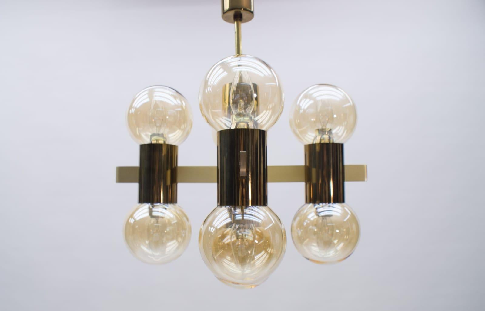 Lampada da soffitto Sputnik di Hans-Agne Jakobsson, anni '60 In condizioni buone in vendita a Nürnberg, Bayern