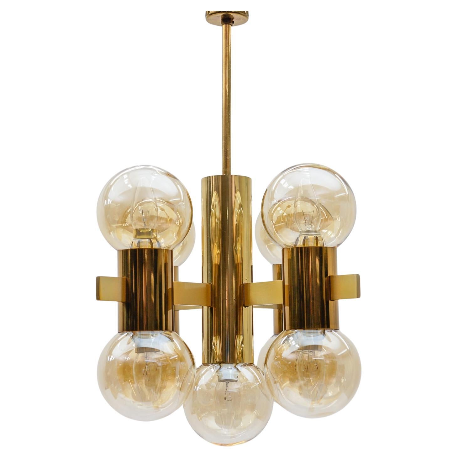 Plafonnier Sputnik de Hans-Agne Jakobsson, années 1960