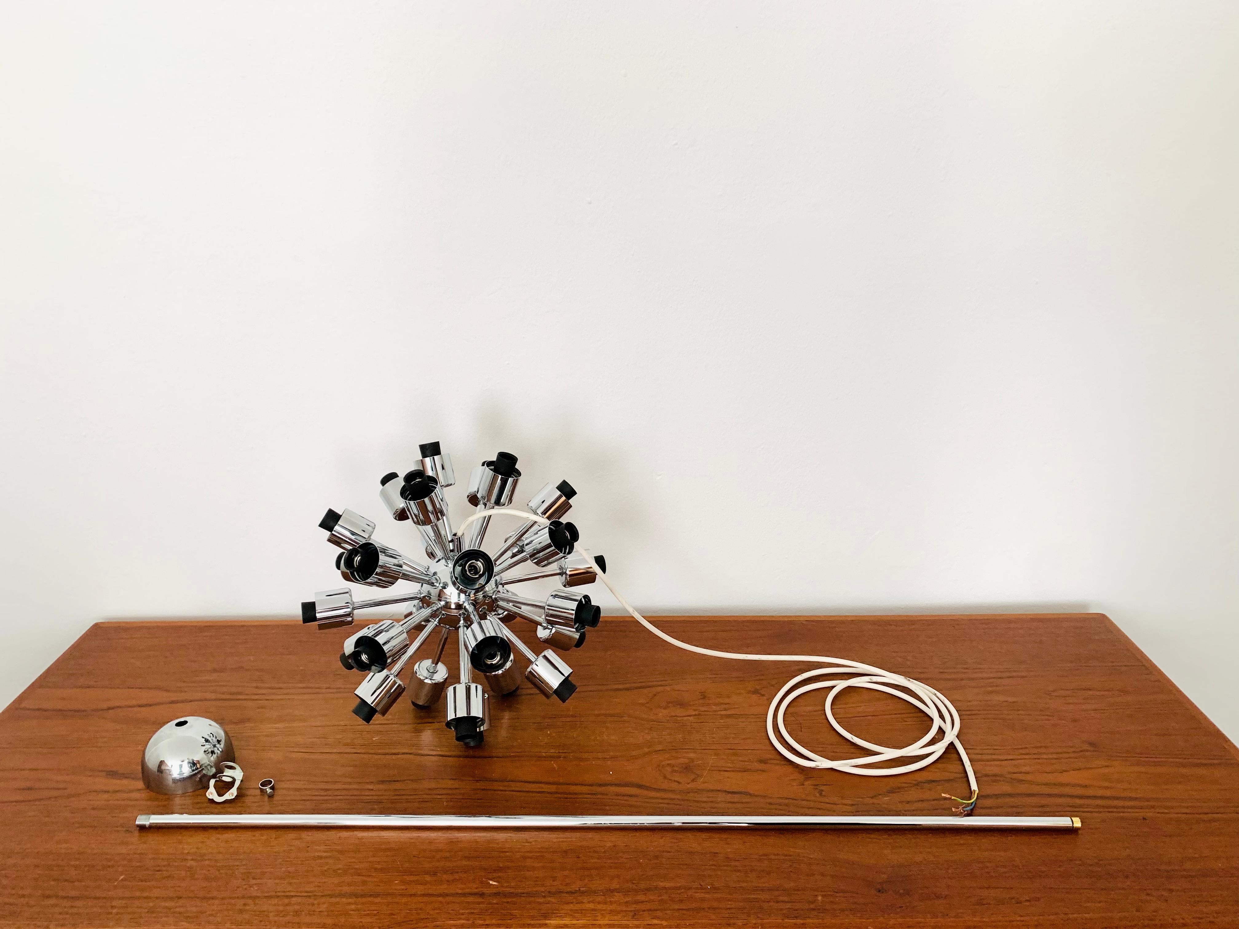 Sputnik Chandelier by Motoko Ishii for Staff For Sale 5