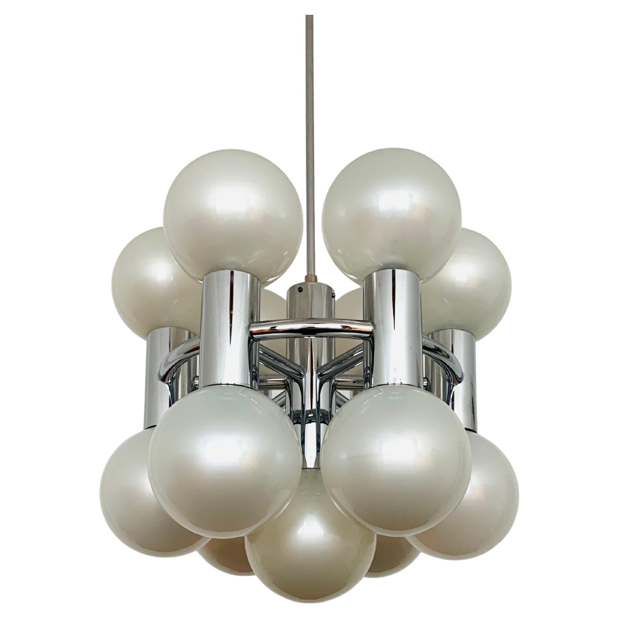 Sputnik Chandelier by Motoko Ishii for Staff
