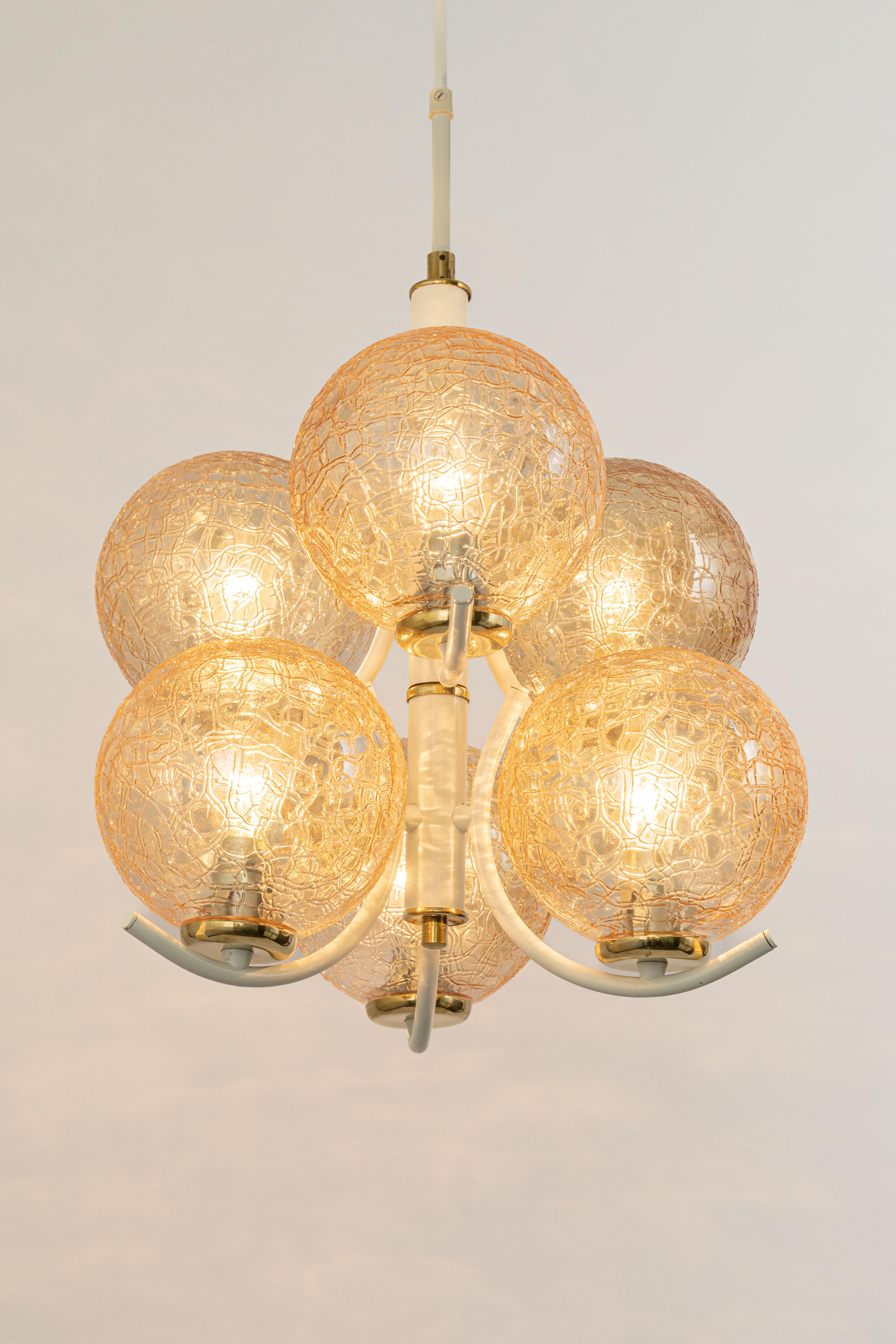 Mid-Century Modern Sputnik Chandelier by Richard Essig, Germany, 1960s For Sale
