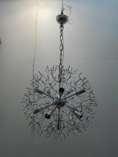 Sputnik Chandelier with 11 Lights by Gaetano Sciolari, 1960s