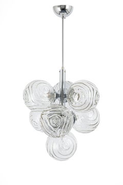 Sputnik chrome Chandelier by Richard Essig, Germany, 1960s