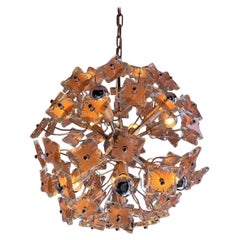 Sputnik Cut-Glass Chandelier by Fontana Arte, 1960s