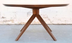 Mila Dining Table in Solid Walnut, Built to Order by Petersen Antiques