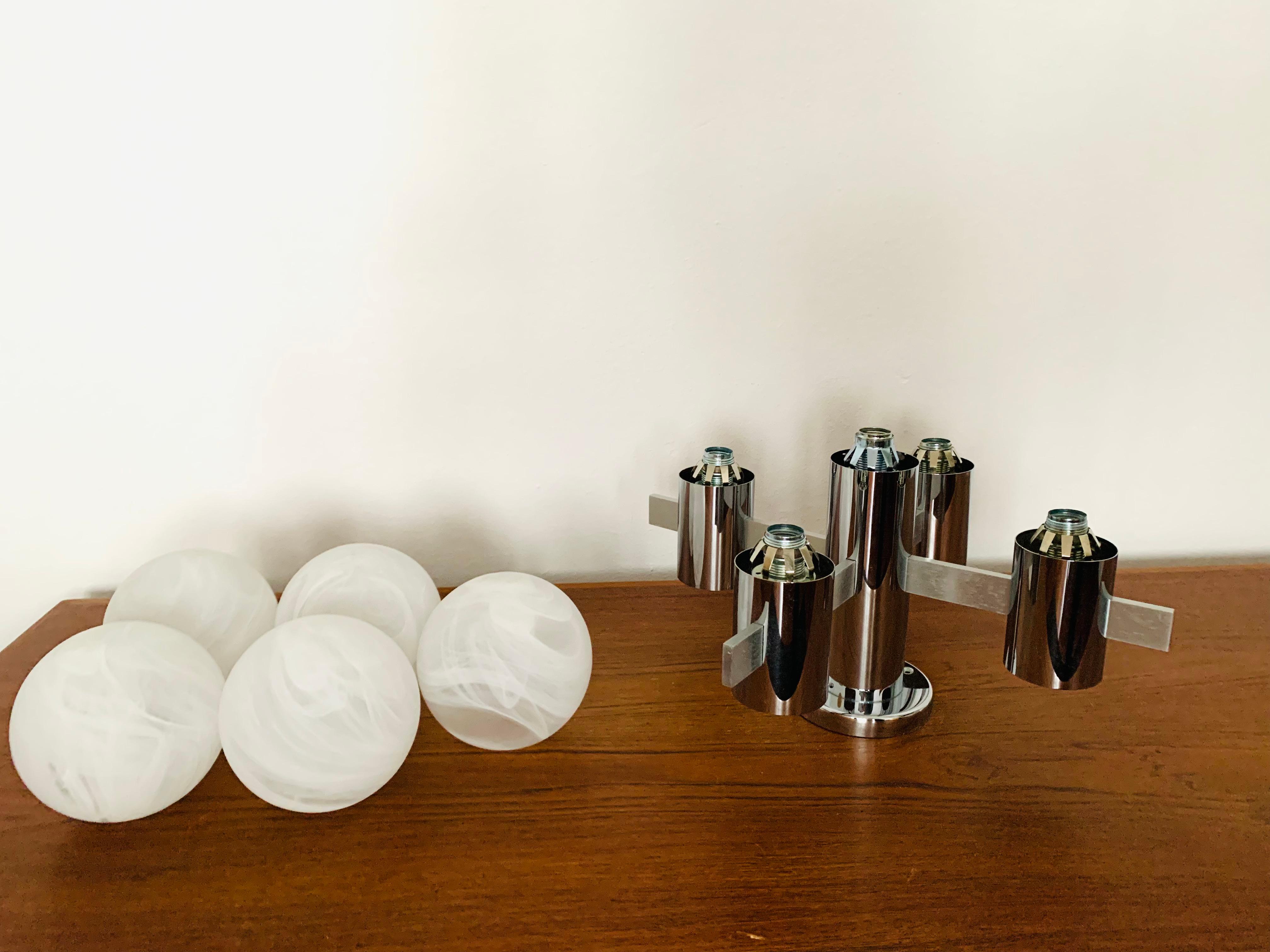 Lustre encastré Spoutnik en vente 7