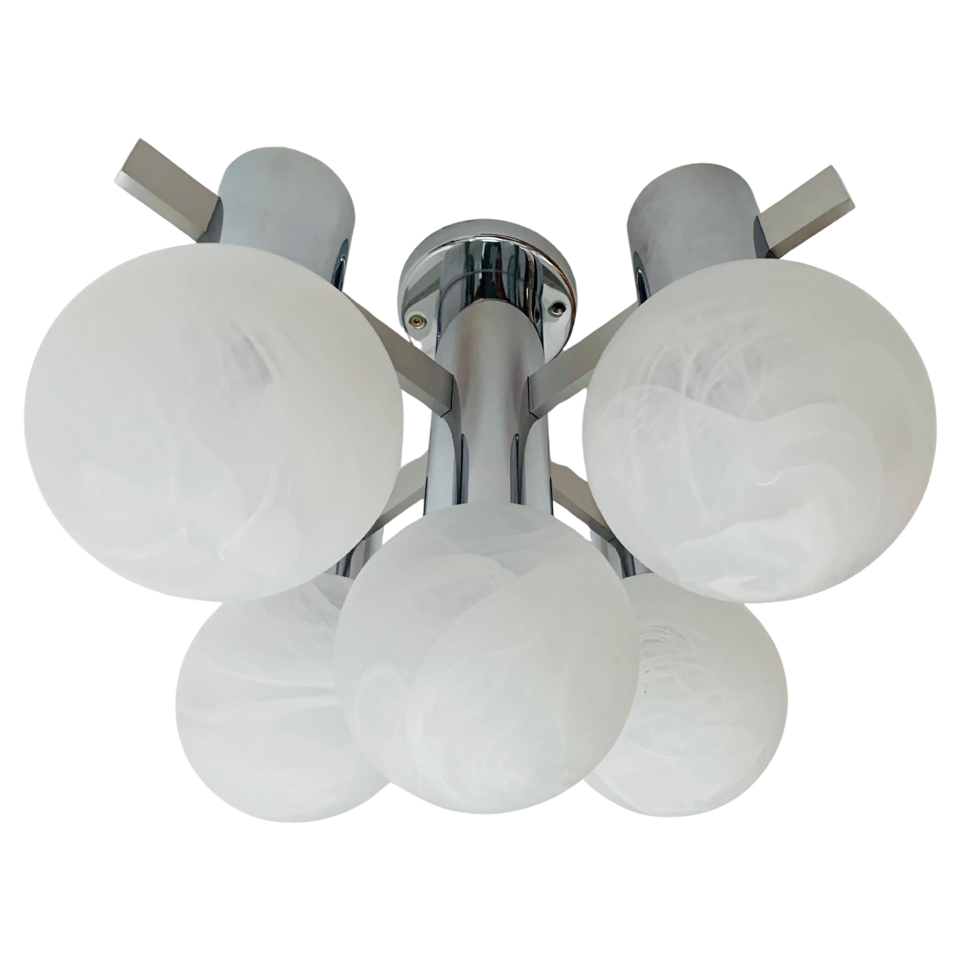 Sputnik Flush Chandelier