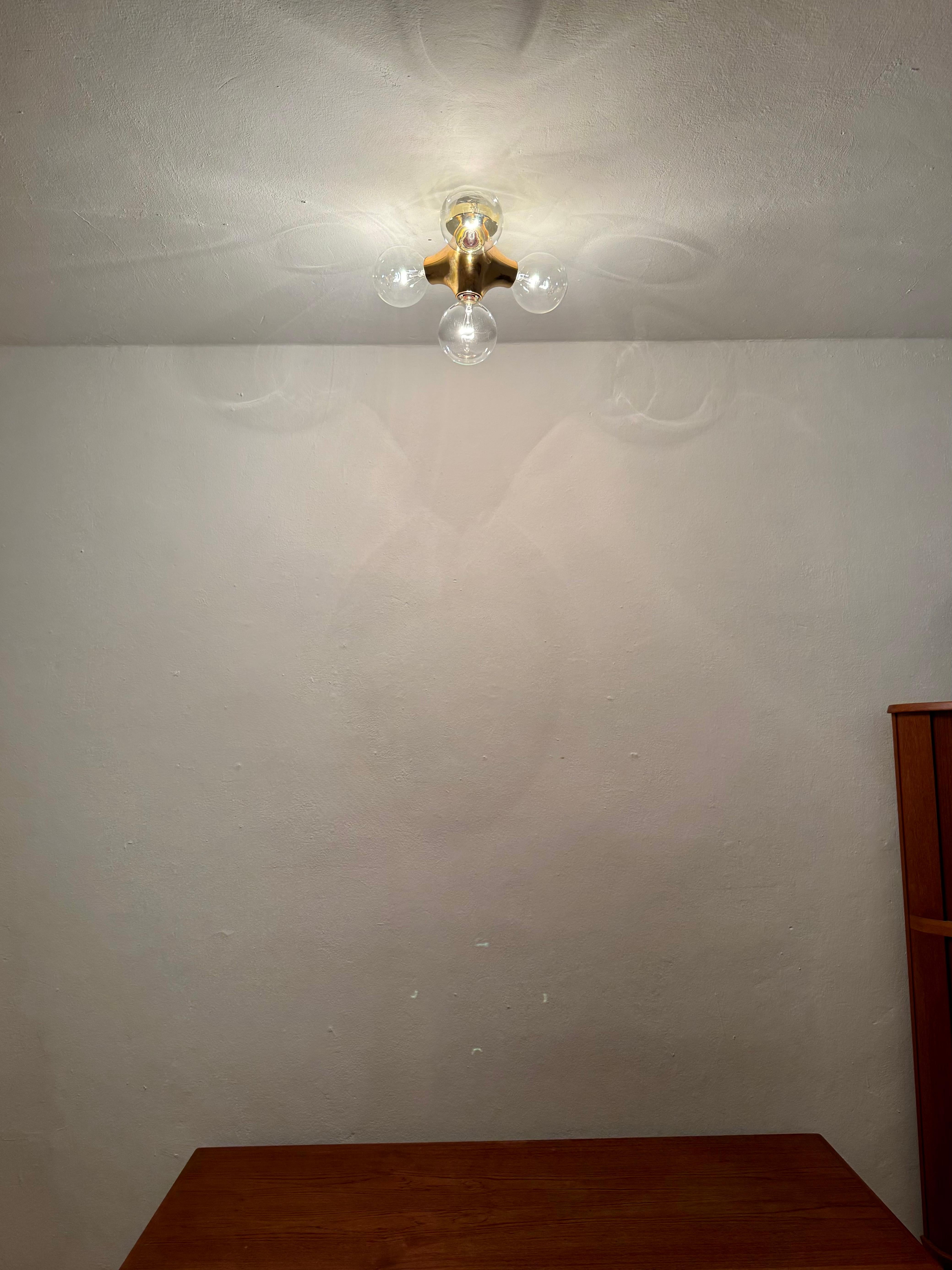 Lámpara de pie Sputnik Gemini de Gebrüder Cosack en venta 4
