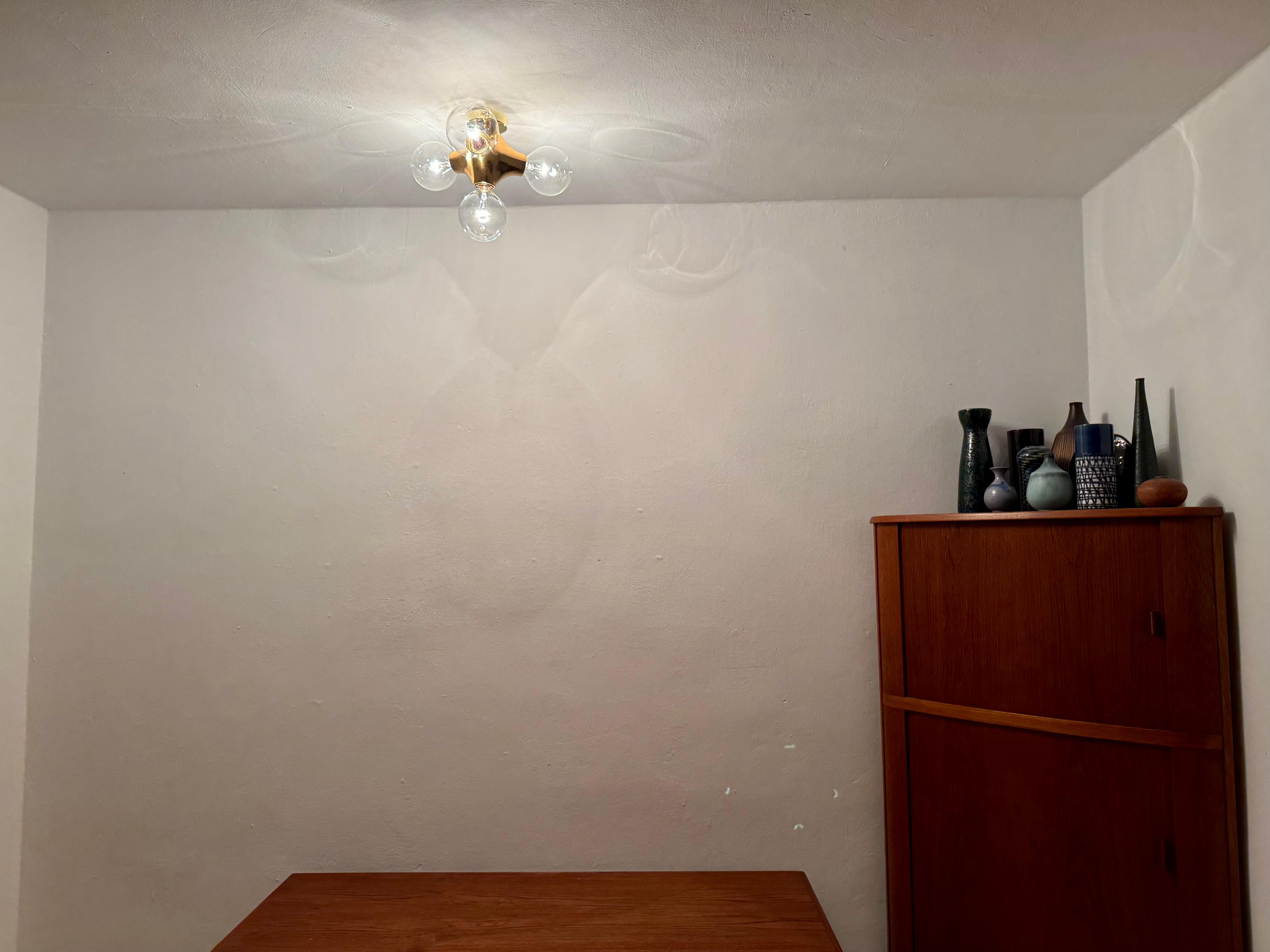 Lámpara de pie Sputnik Gemini de Gebrüder Cosack en venta 5