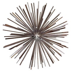 Sputnik Metal Sculpture by Curtis Jere
