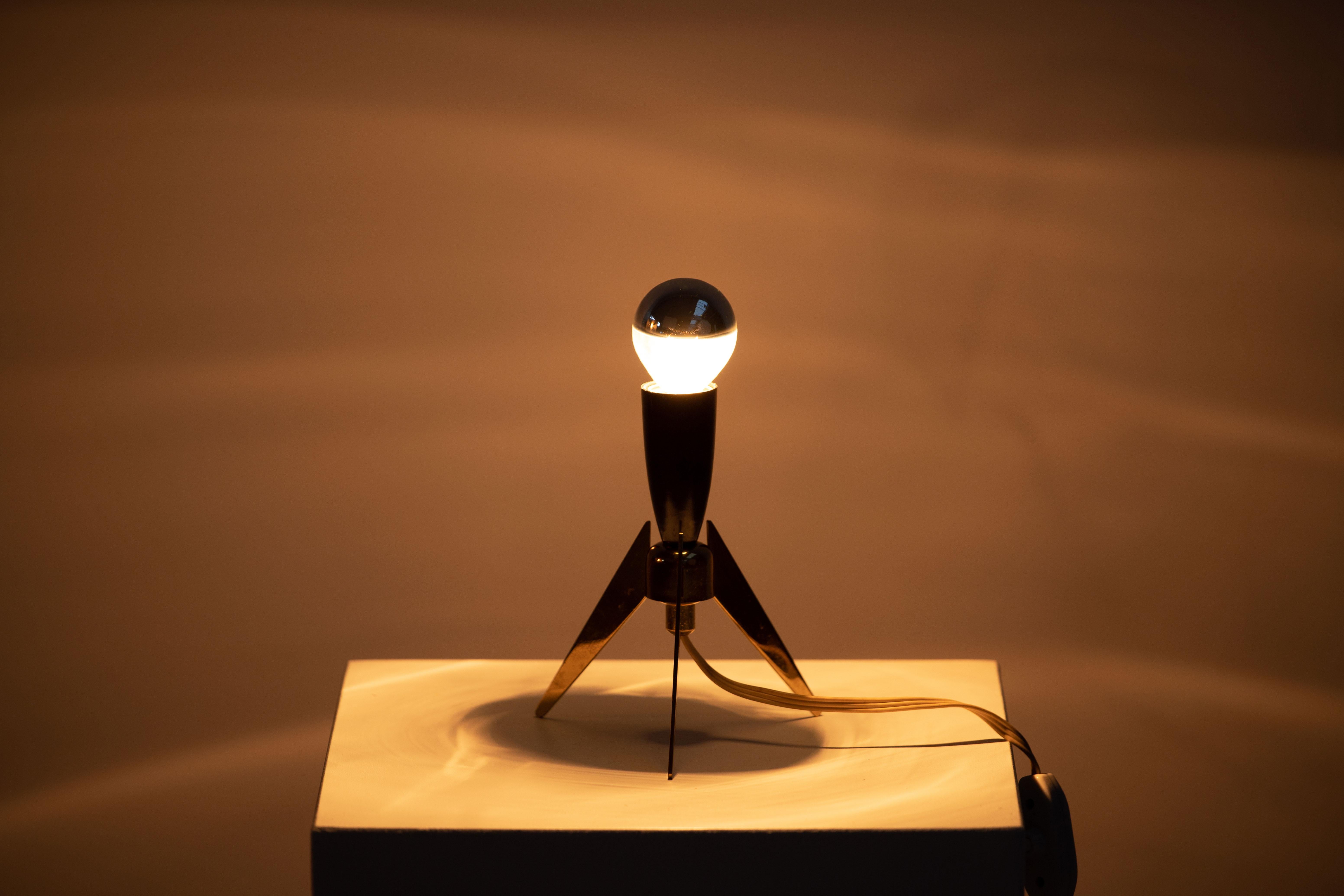 Mid-Century Modern Lampe à poser Sputnik Mid Century, 1970, Italie en vente