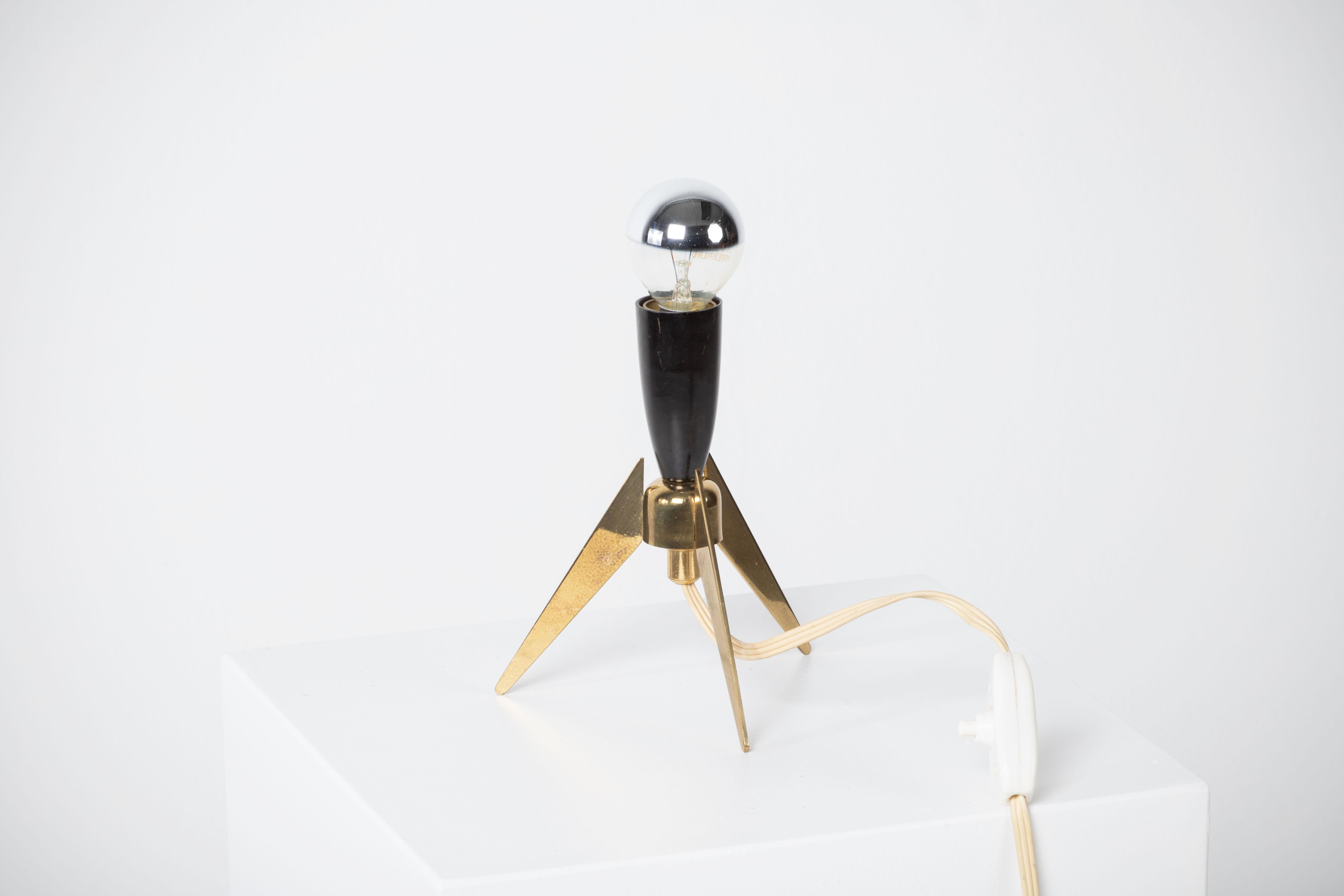 Sputnik Mid Century Table Lamp, 1970, Italy In Good Condition For Sale In Wiesbaden, DE