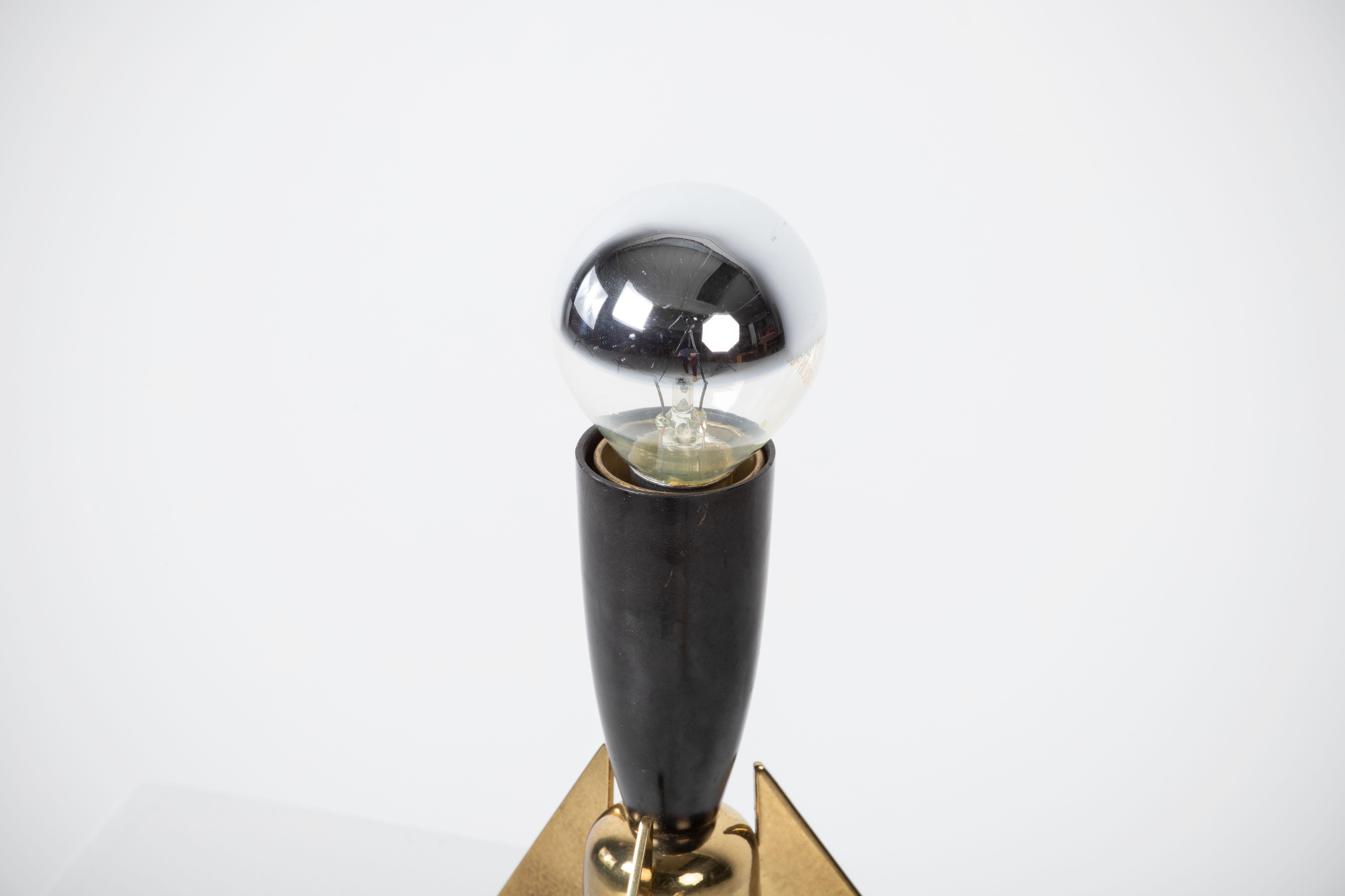 Sputnik-Tischlampe aus der Mitte des Jahrhunderts, 1970, Italien im Angebot 2