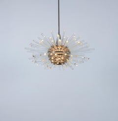 Sputnik Miracle Glass Rod Chandeliers by Bakalowits Sohne, 1960