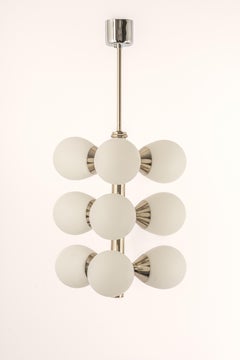 1 of 2 Sputnik Molecular Shape Pendant Light, Germania, anni '70