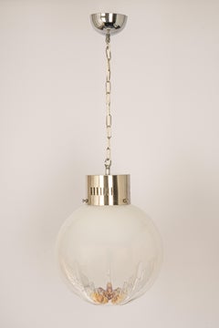 Sputnik Murano Big Ball Pendant Light, VeArt, Italy, 1970s