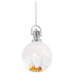 Lampada a sospensione Sputnik Murano Big Ball, VeArt, Italia, anni '70