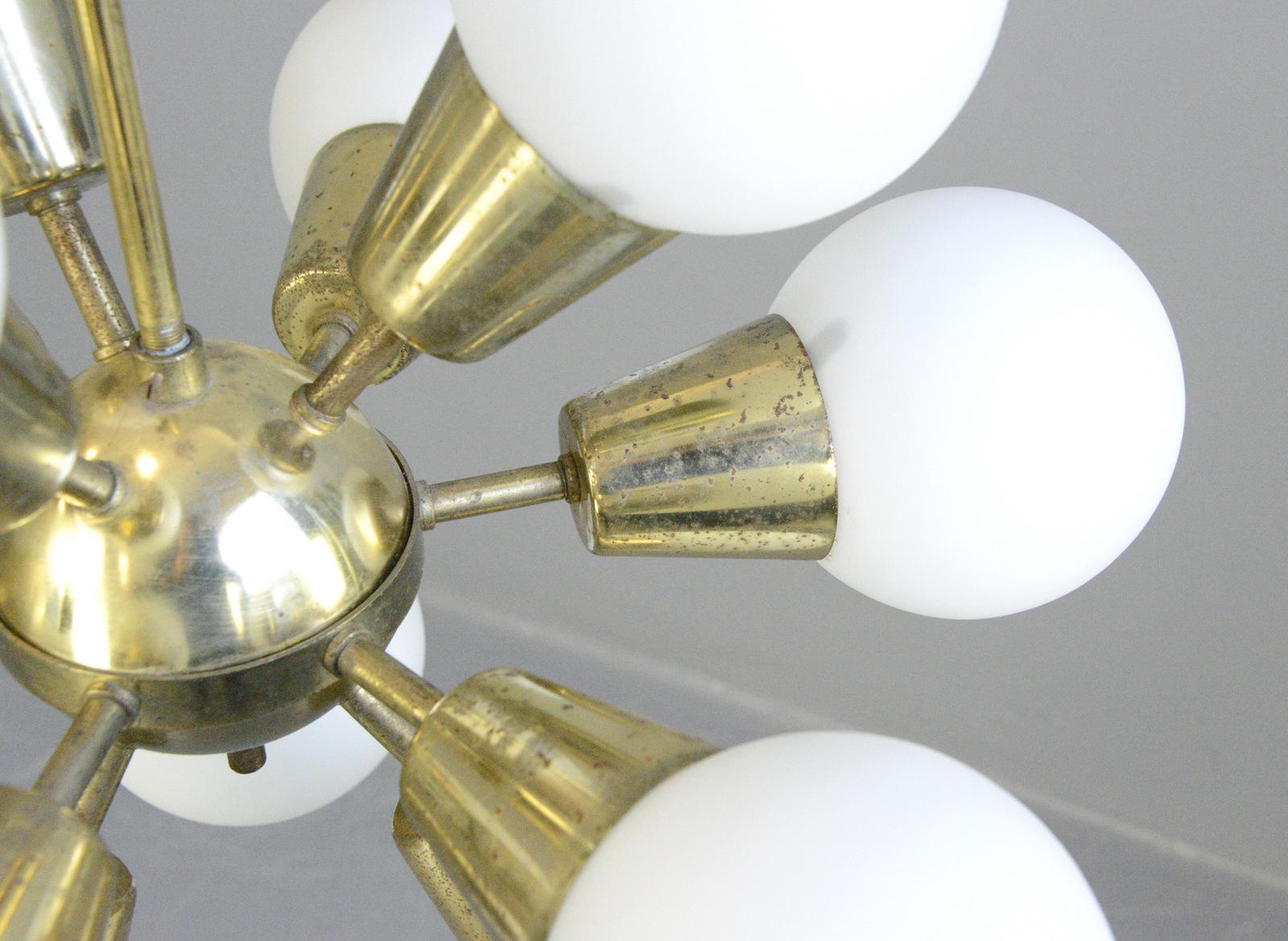 Lampe à suspension Spoutnik de Kamenicky Senov en vente 1
