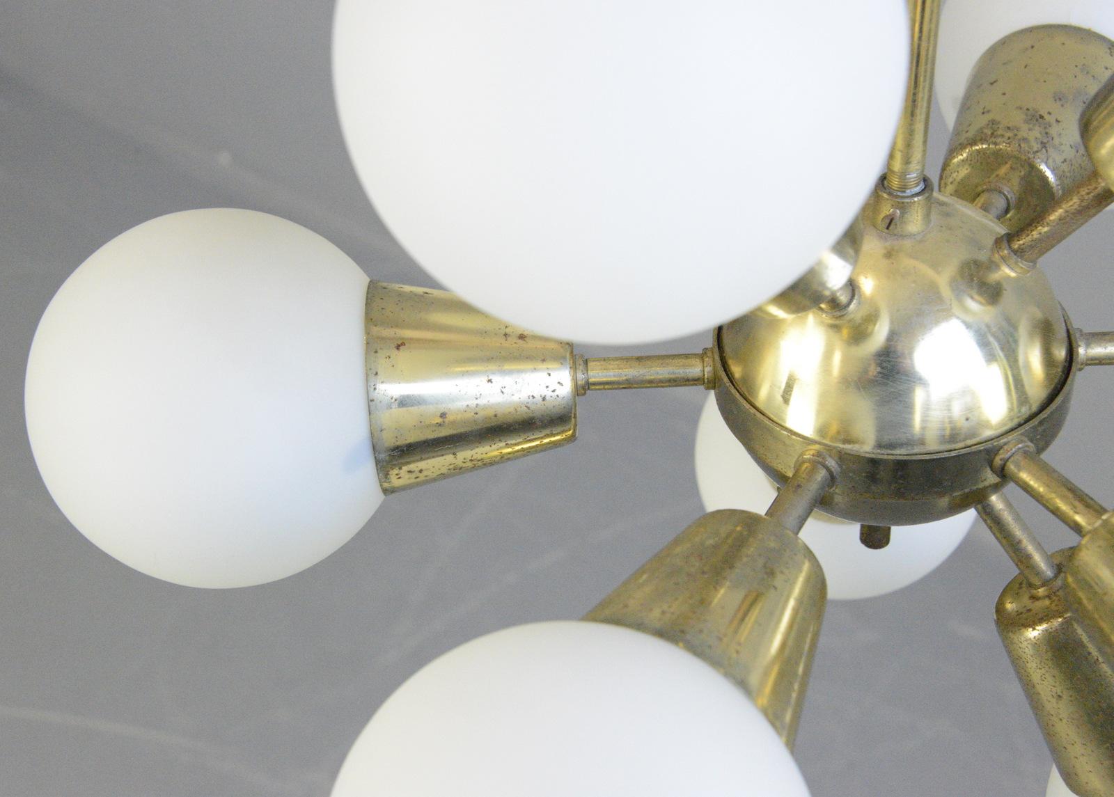 Sputnik Pendant Light by Kamenicky Senov For Sale 2
