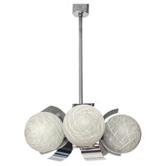 Sputnik Pendant Light Fixture by Szarvasi 1970s