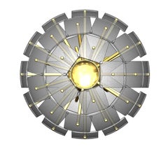 Sputnik Rock Crystal Chandelier, "Nova", Limited Edition