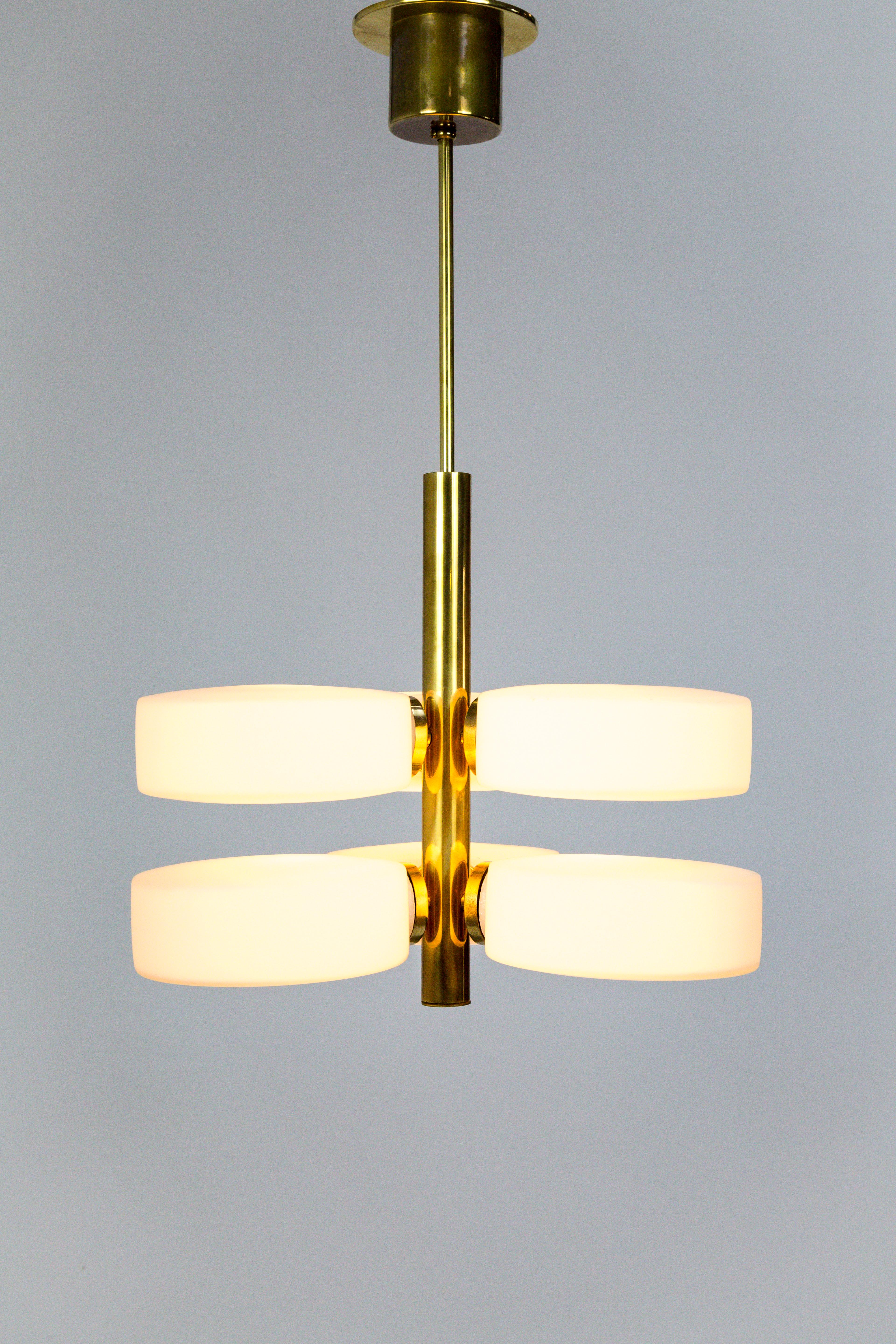 Sputnik Six-Light Disk Pendant by Kaiser Leuchten 2