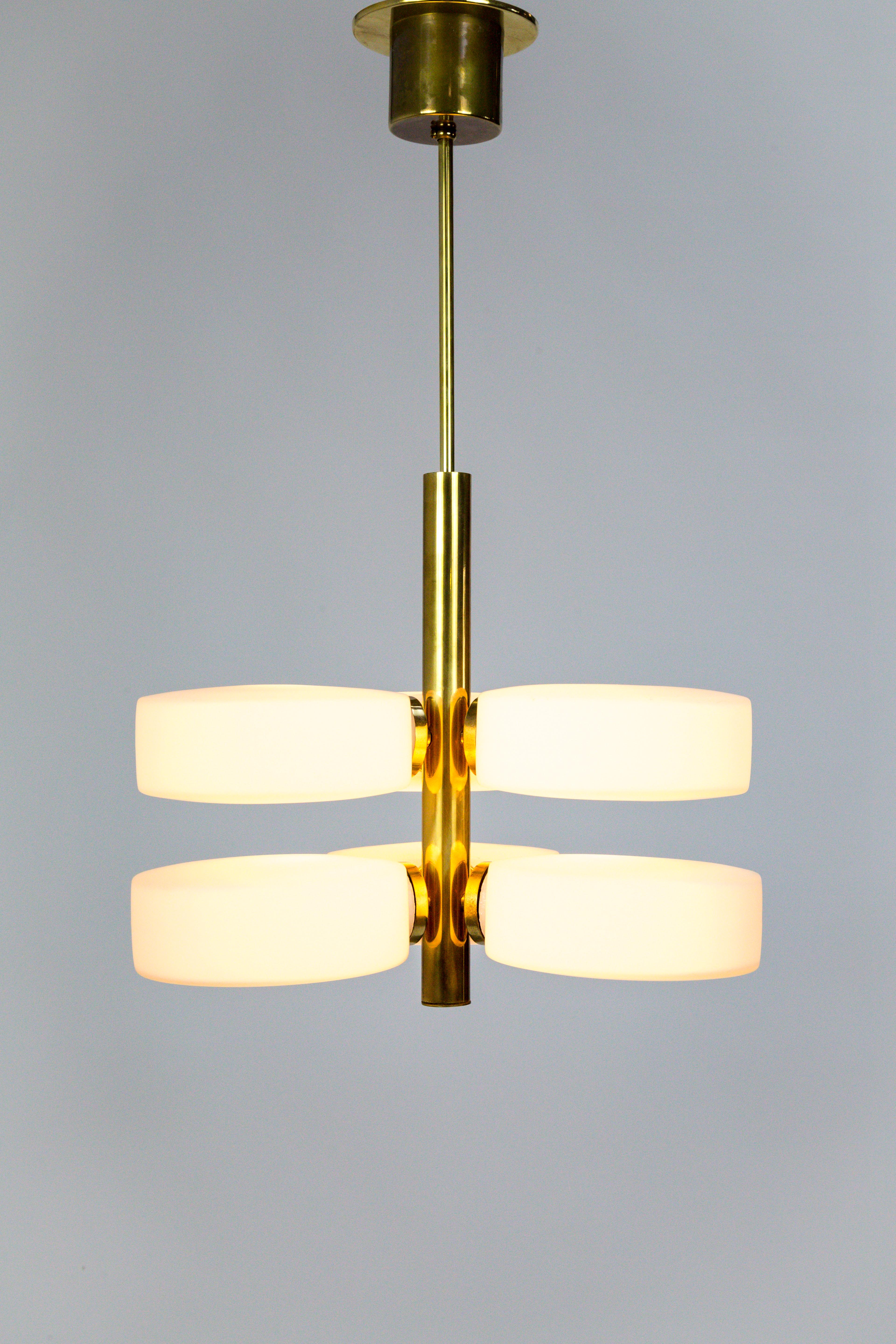 Sputnik Six-Light Disk Pendant by Kaiser Leuchten 2