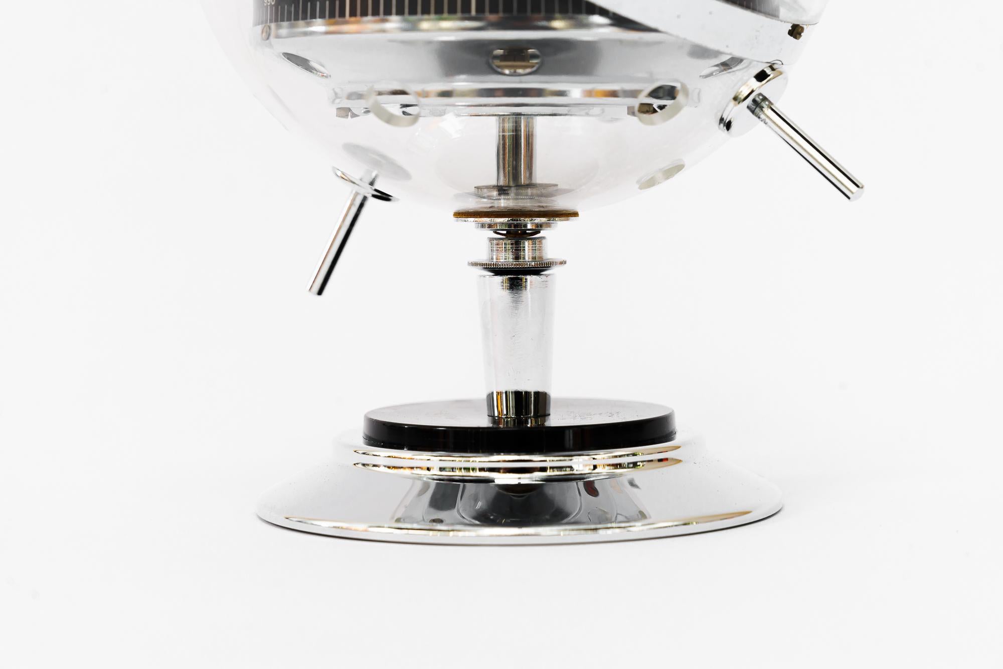 „Sputnik“ Tisch-Barometer-Wetterstation von Huger Germany, 1960er Jahre 2