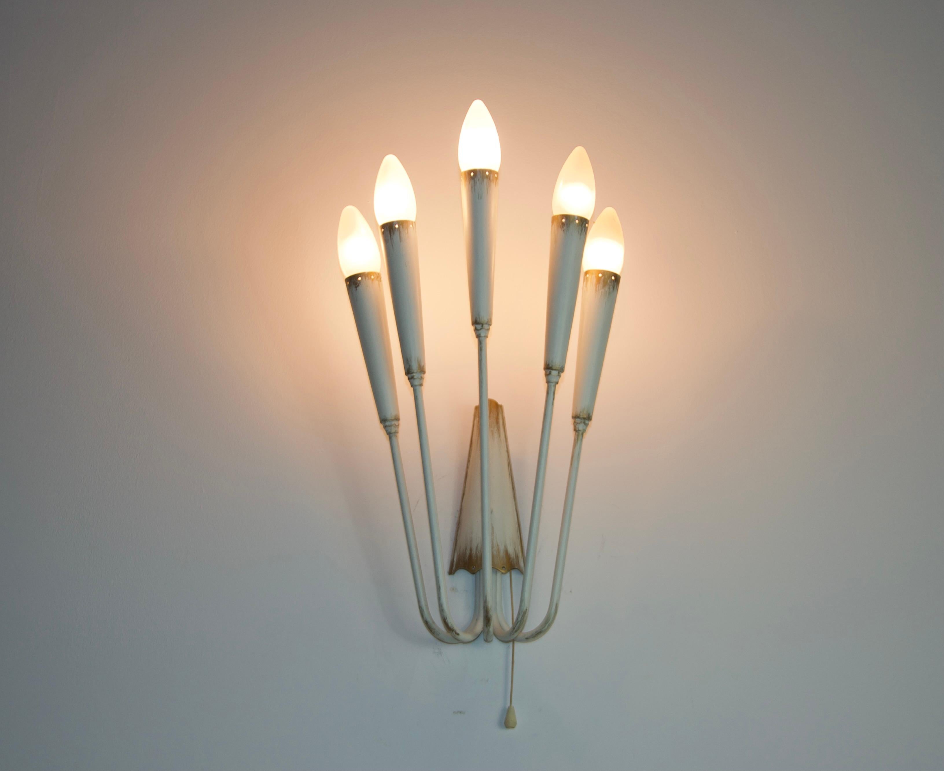 Lampe murale Spoutnik, Italie, années 1960 en vente 4