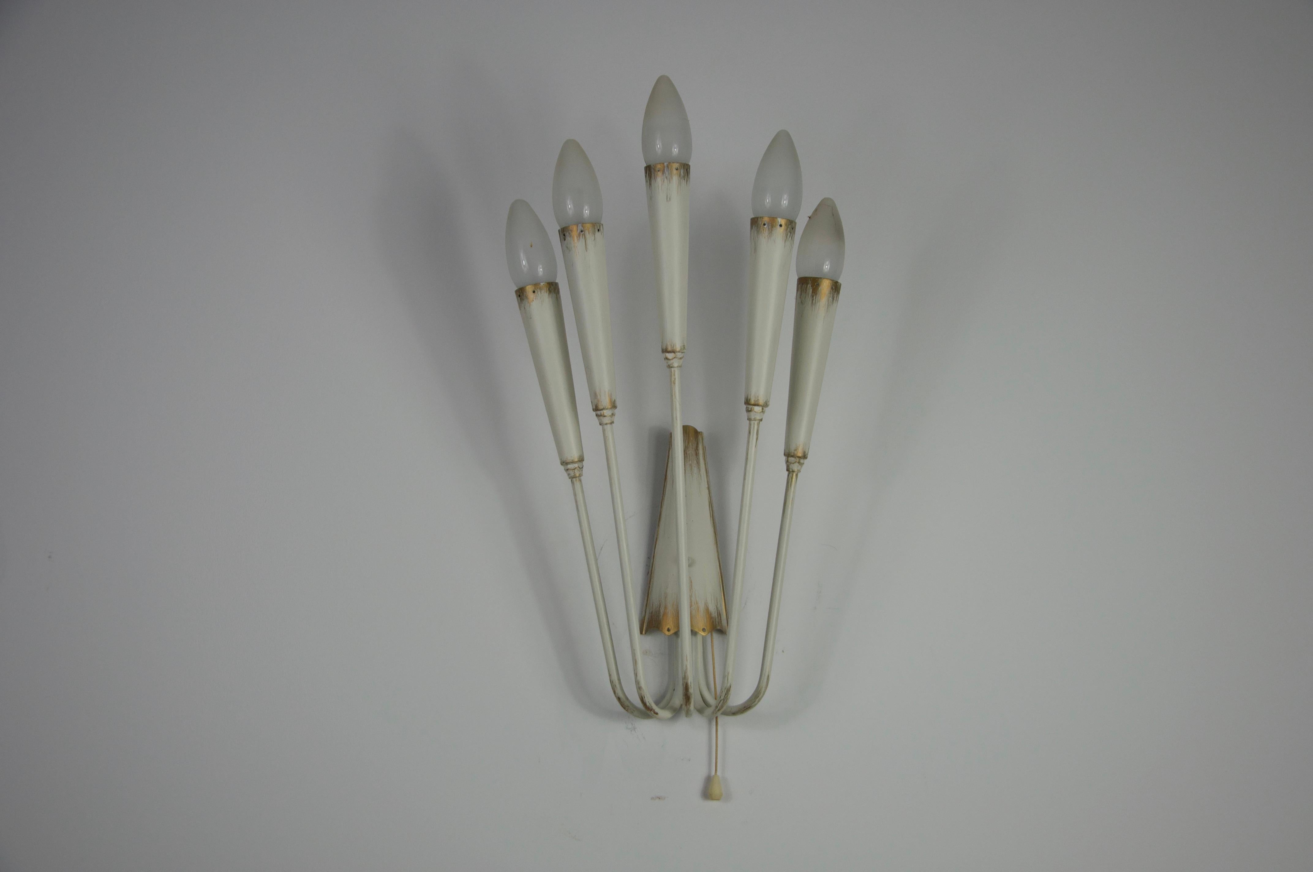 italien Lampe murale Spoutnik, Italie, années 1960 en vente