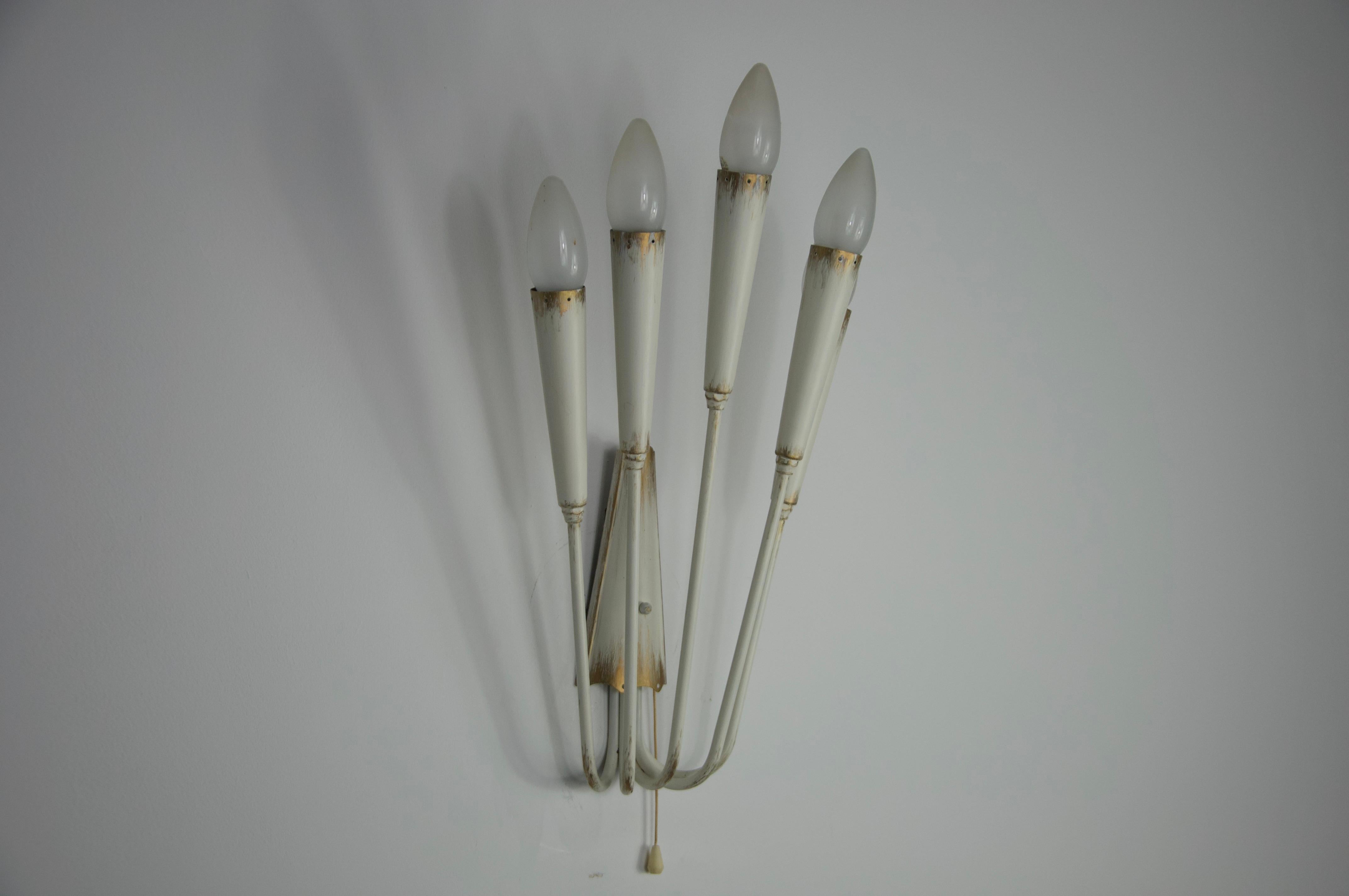 Lampe murale Spoutnik, Italie, années 1960 en vente 2