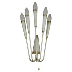 Sputnik-Wandleuchte, Italien, 1960er Jahre
