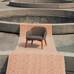 Spy 561 Orange and Teal Armchair by Emilio Nanni