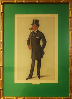 Antique Colonel James "Keith" Fraser 1880 by Sir Leslie Ward